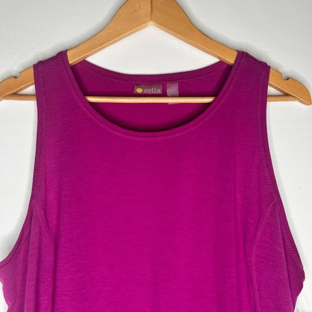 ZELLA Women's Sleeveless Athletic Athleisure Top Large NWT - Picture 2 of 5